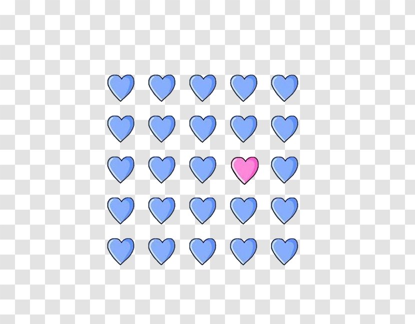 Paper Heart - Text - Product Electric Blue Transparent PNG