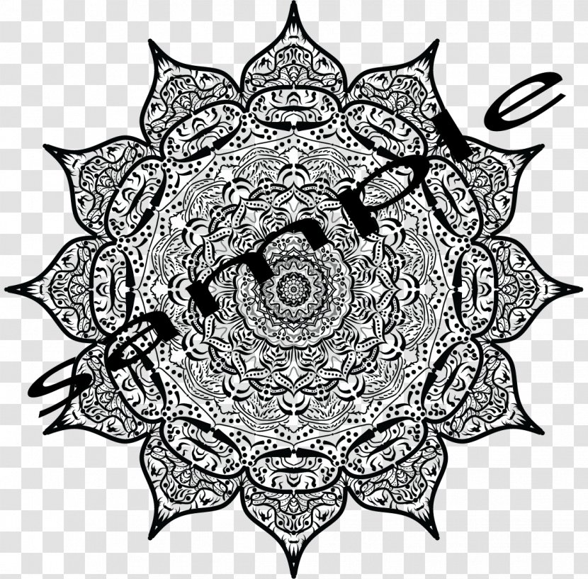 Pattern Symmetry Illustration Visual Arts Line Art - Drawing - Leaf Transparent PNG