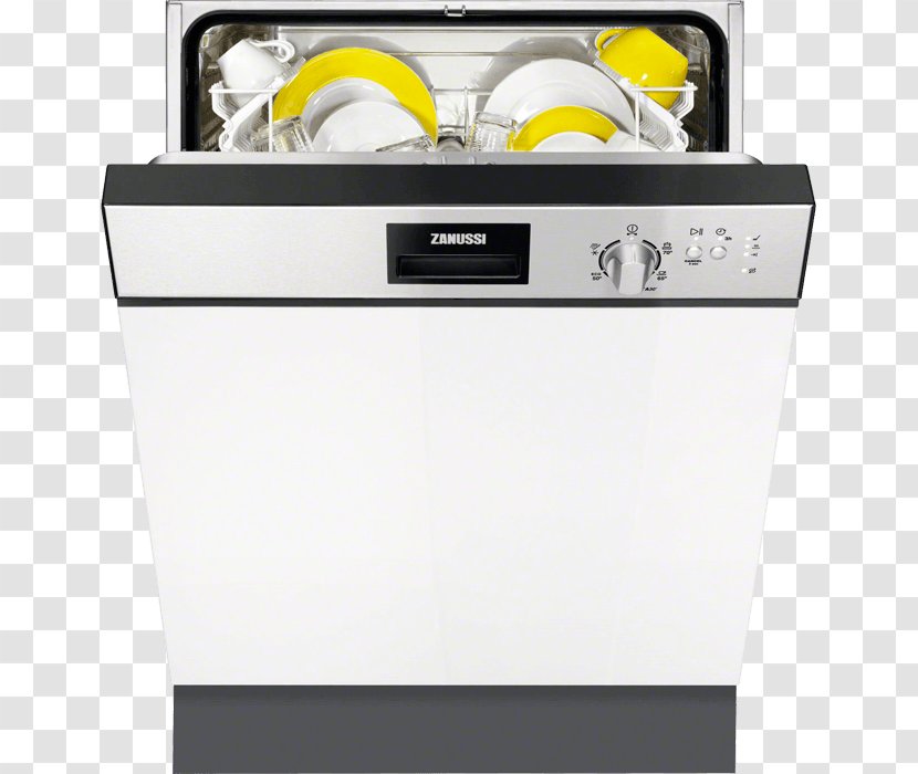 Zanussi Washing Machines Dishwasher Home Appliance Clothes Dryer - Refrigerator Transparent PNG