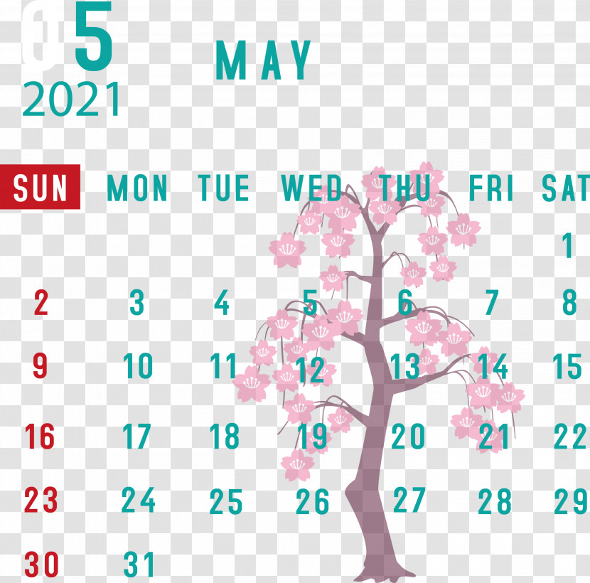 May 2021 Calendar May Calendar 2021 Calendar Transparent PNG