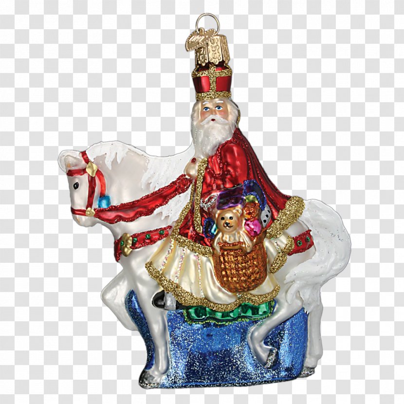 Christmas Ornament Horse Glass Figurine Transparent PNG