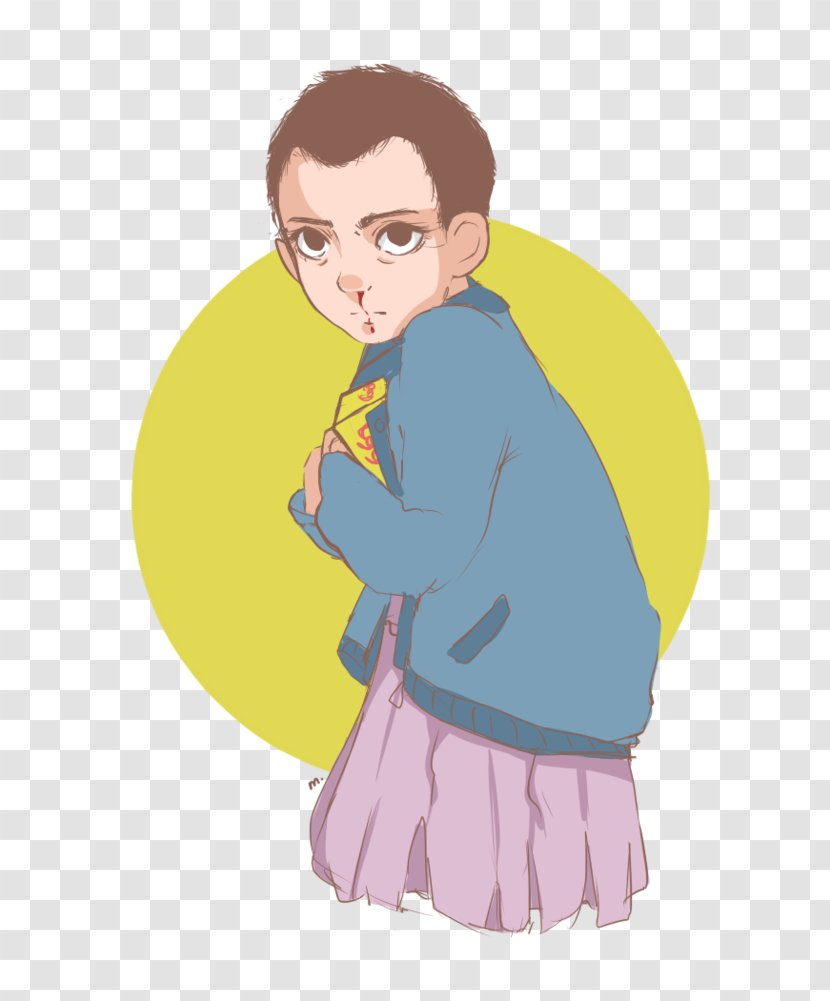 Boy Female Child Arm Adult - Silhouette Transparent PNG