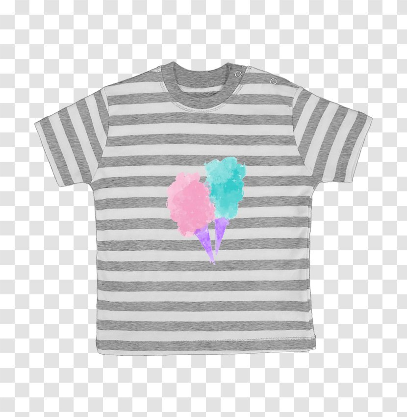 T-shirt Sleeve Clothing Infant Boy - Aqua - GREY WATERCOLOR Transparent PNG