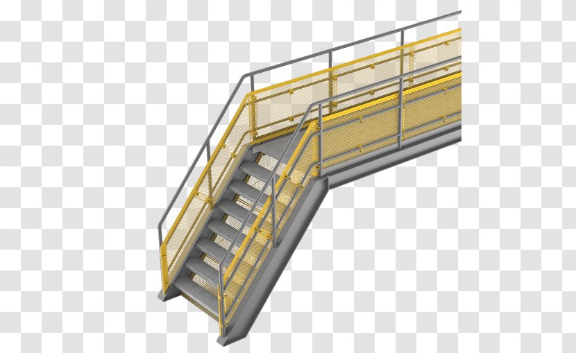 Staircases Steel Safety Guard Rail Construction - Net - Honeycomb Mesh Sheets Transparent PNG