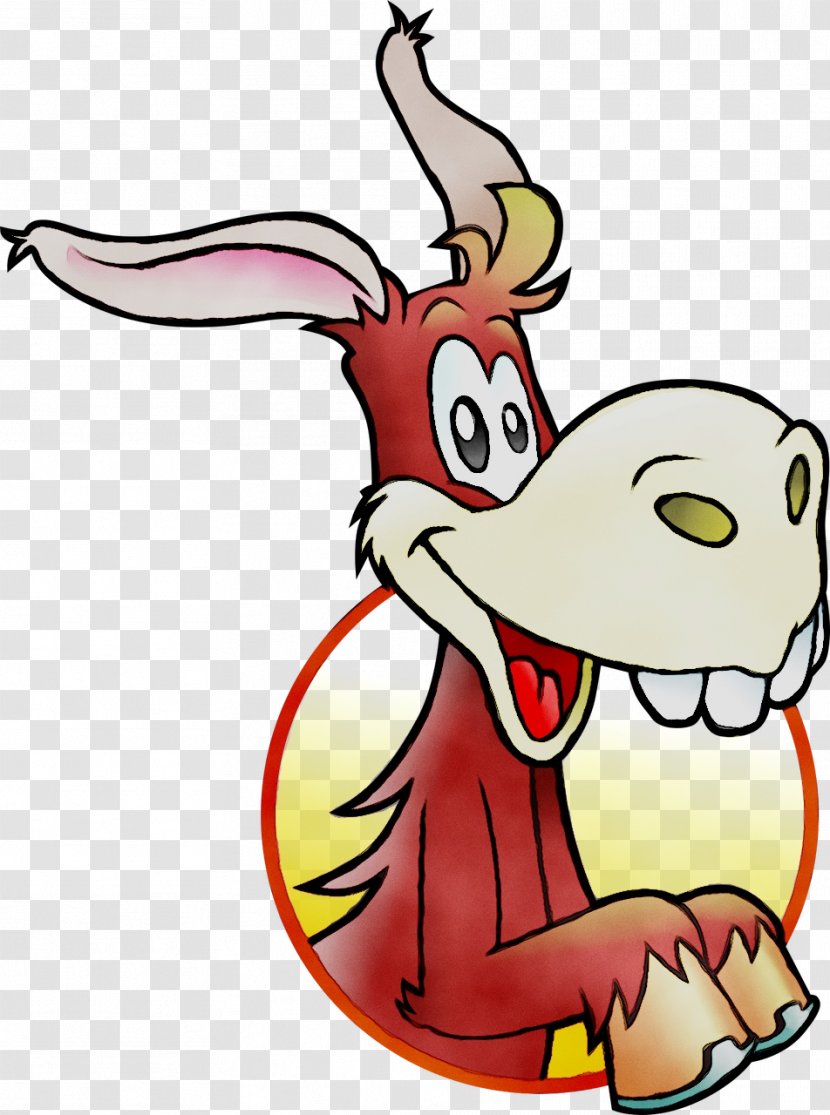 Mule Clip Art Donkey Cartoon Illustration - Rabbit - Drawing Transparent PNG