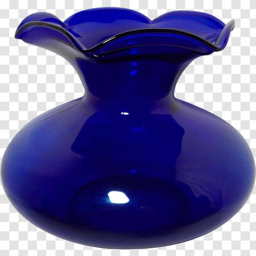 Toto Cobalt Blue Glass Vase Purple Transparent PNG