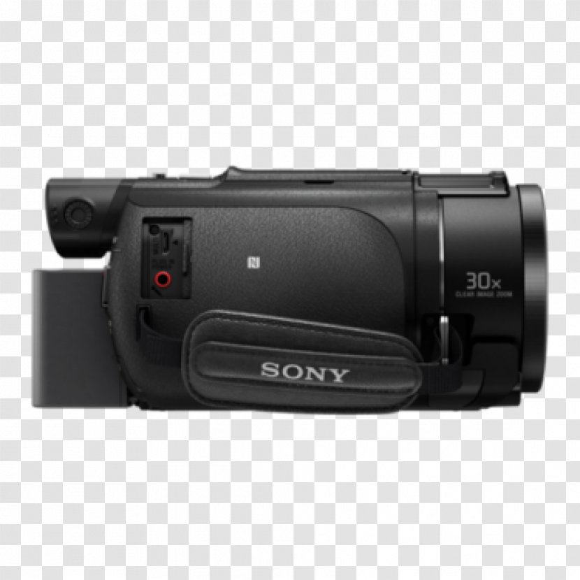 Sony Handycam FDR-AX53 Video Cameras 4K Resolution - Digital - Camera Transparent PNG