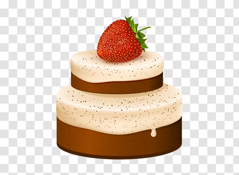 Strawberry Cream Cake Clip Art - Cartoon Creative Pull Free Transparent PNG