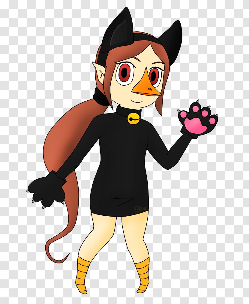 Halloween Costume Cat Mascot - Eyewear - Black Transparent PNG