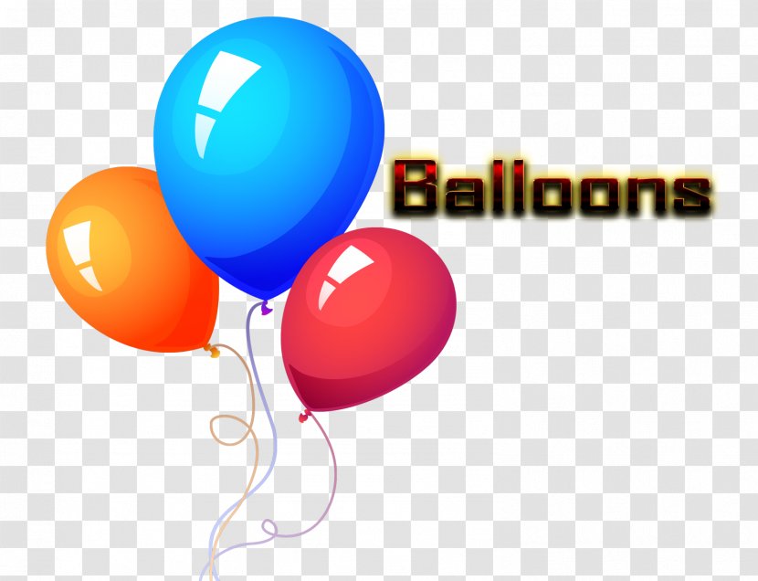 Clip Art Balloon Party Image - Highdefinition Video Transparent PNG