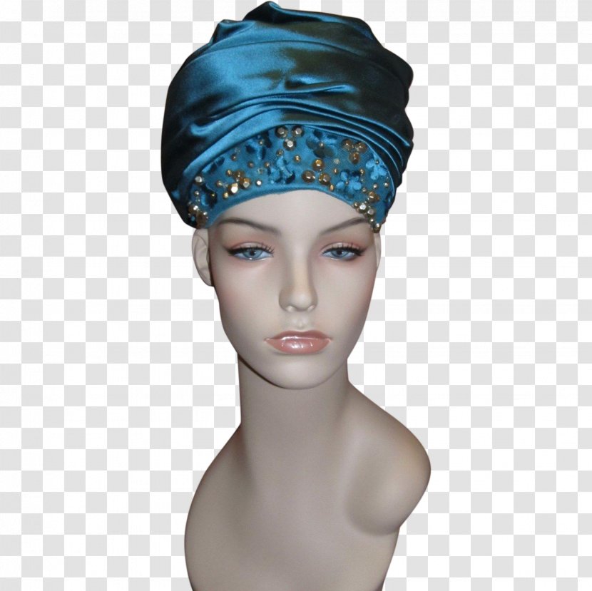 Headgear Cap Turban Hat Turquoise - Teal Transparent PNG