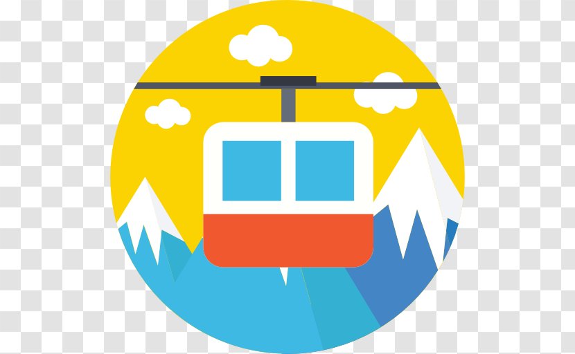 Cable Car Skiing Elevator Aerial Lift - Ski Resort Transparent PNG