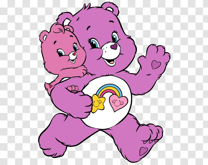 Care Bears Sticker Harmony Bear Clip Art - Heart - Best Friend Transparent PNG