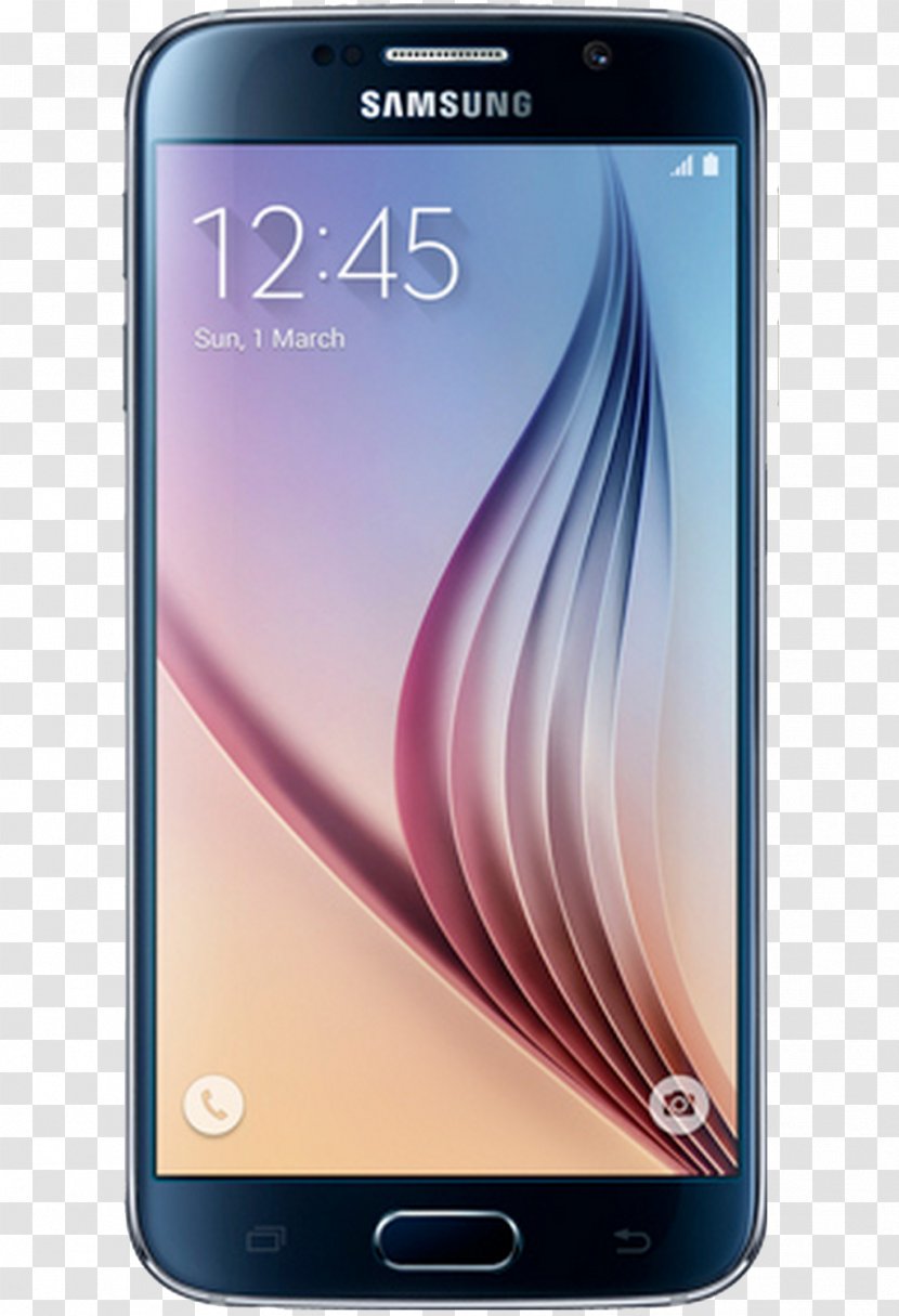 Samsung Galaxy S6 Unlocked LTE Smartphone - Iphone Transparent PNG