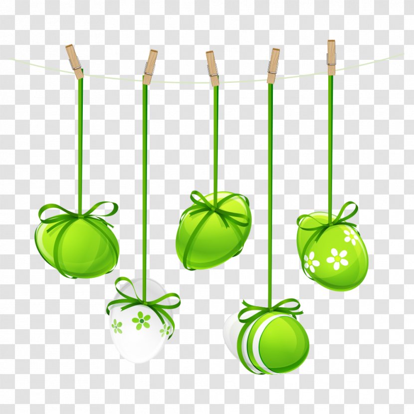 Easter Egg Icon - Green Eggs Transparent PNG