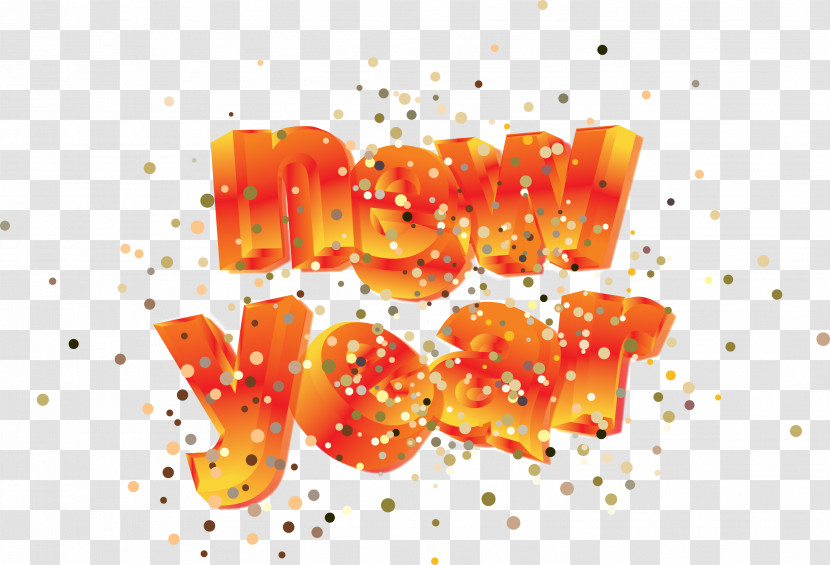 Happy New Year New Year Transparent PNG