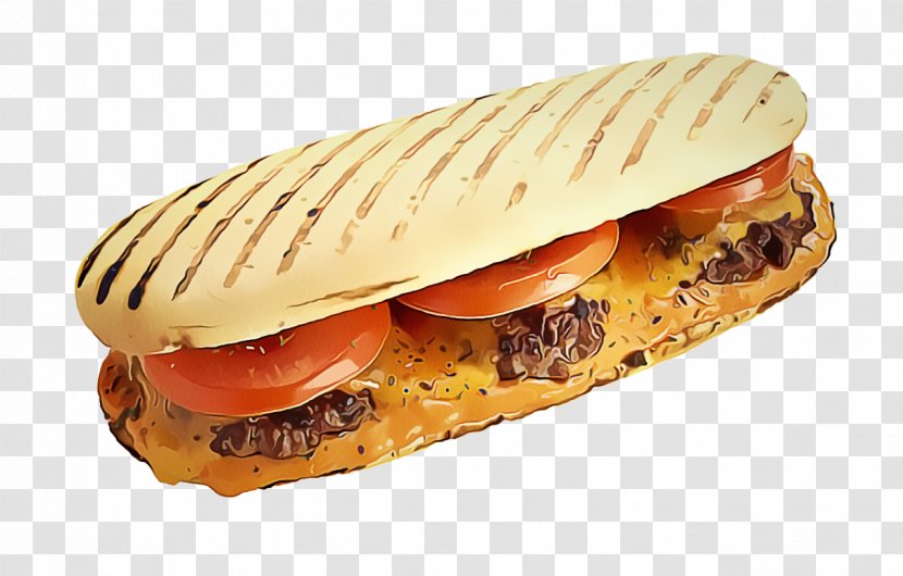 Food Cuisine Dish Sandwich Fast - Baked Goods - Panini Finger Transparent PNG