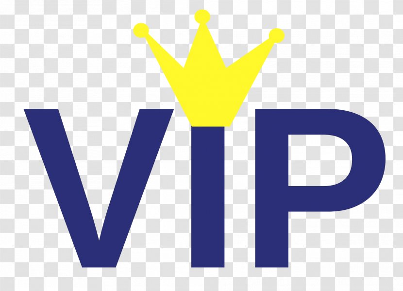 Logo Graphic Design Blue - Sign - VIP Transparent PNG