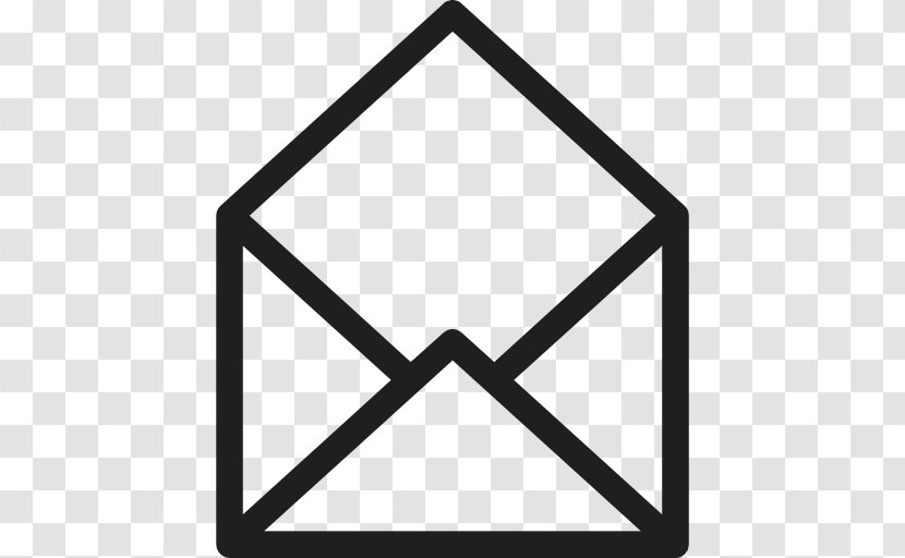 Email Logo - Black Transparent PNG