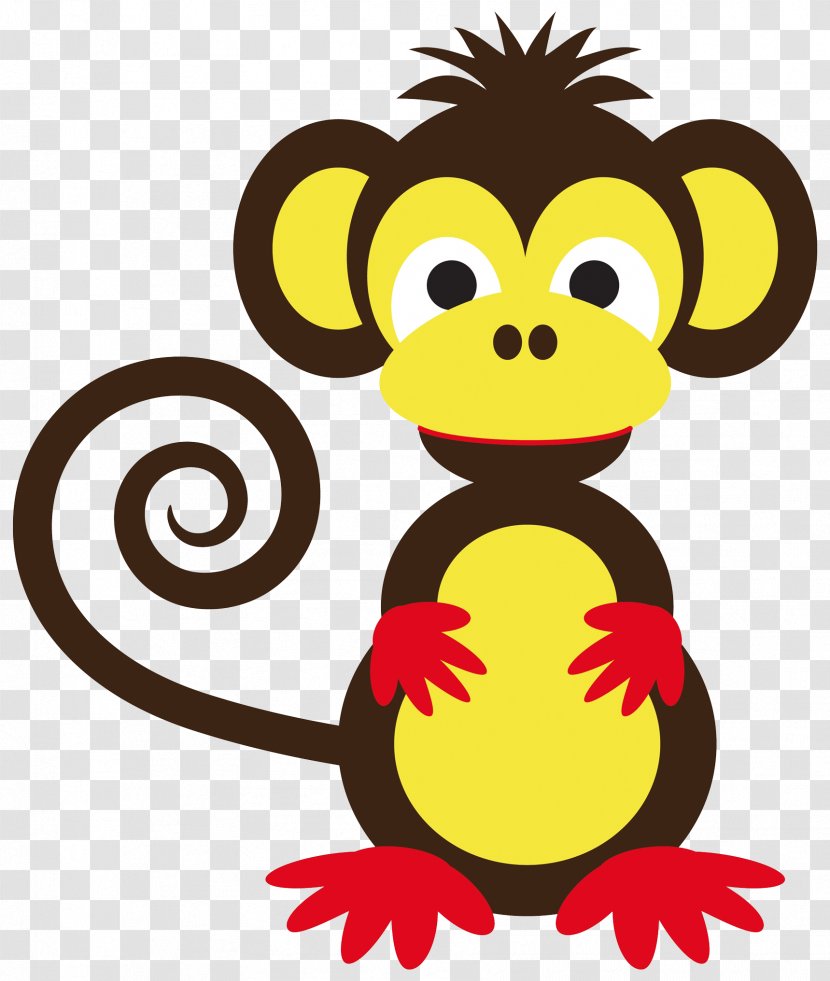 Ape Monkey Royalty-free Cuteness Clip Art - Photography - Cartoon Big Mouth Transparent PNG