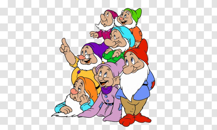 Seven Dwarfs Snow White Grumpy Bashful Sneezy - Friendship Transparent PNG