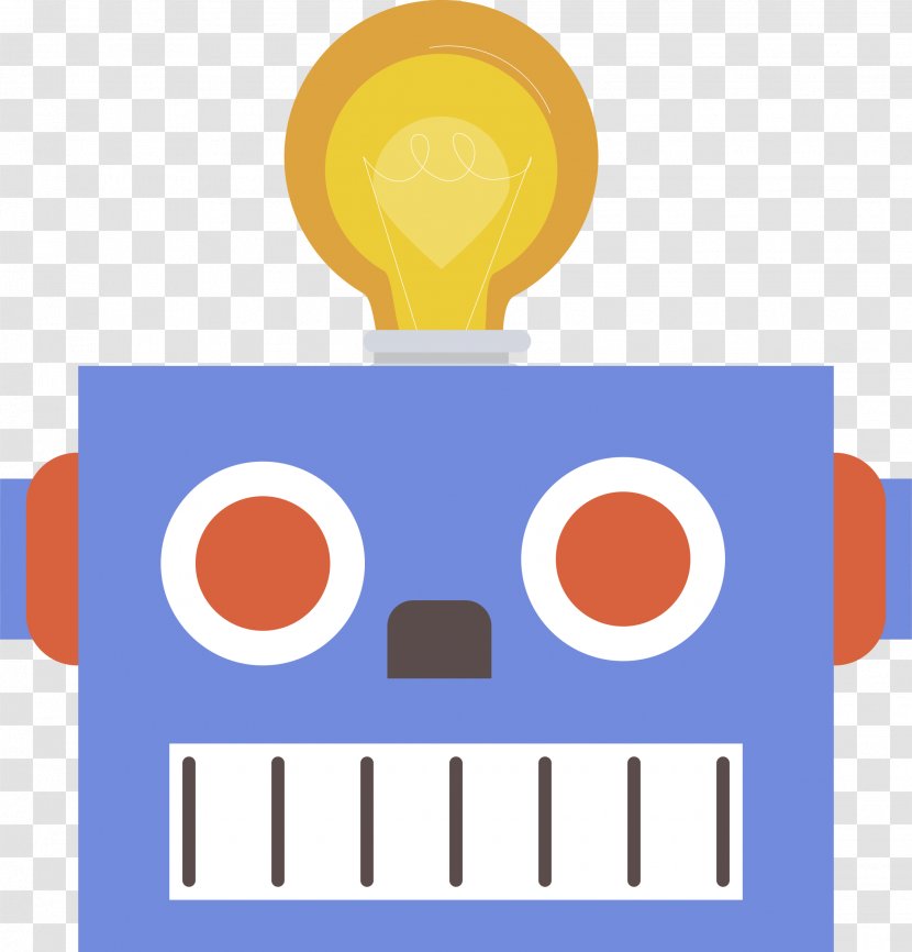 Robot Clip Art - Yellow - 7 Transparent PNG