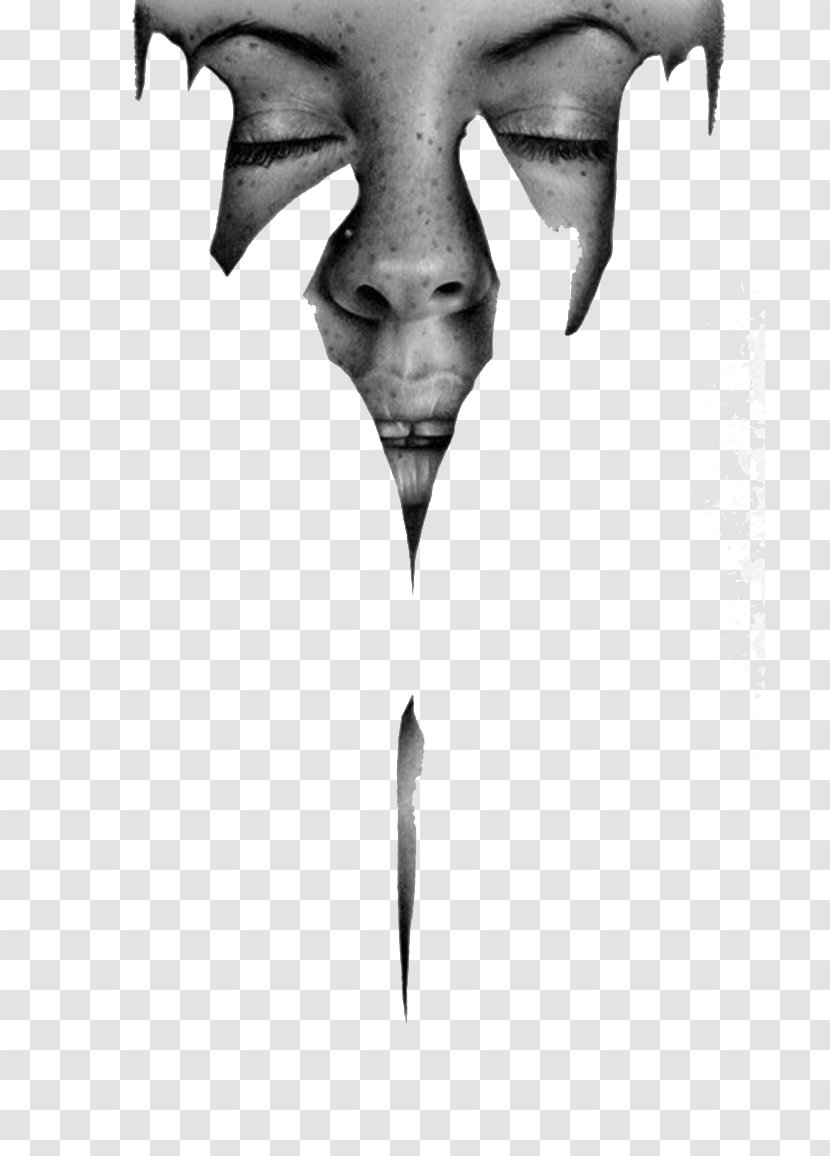 Visual Arts Negative Space Drawing Illustration - Photography - Woman Transparent PNG