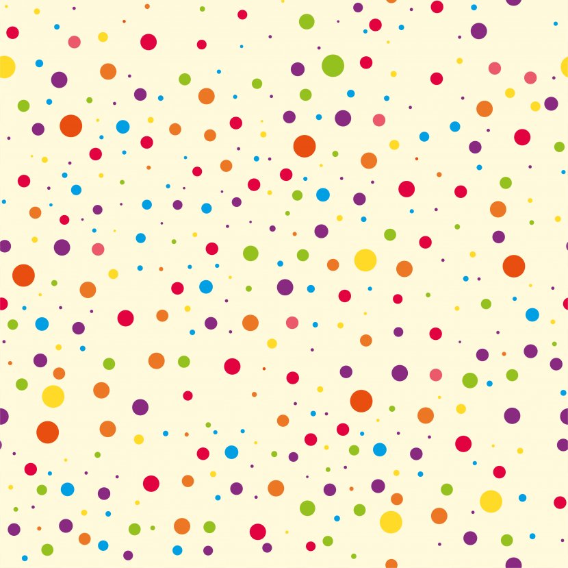 Polka Dot Color Pattern - Point - Dots Transparent PNG