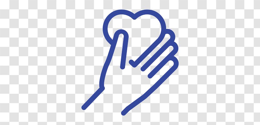 Line Hand Finger Gesture Logo - Symbol - Thumb Transparent PNG