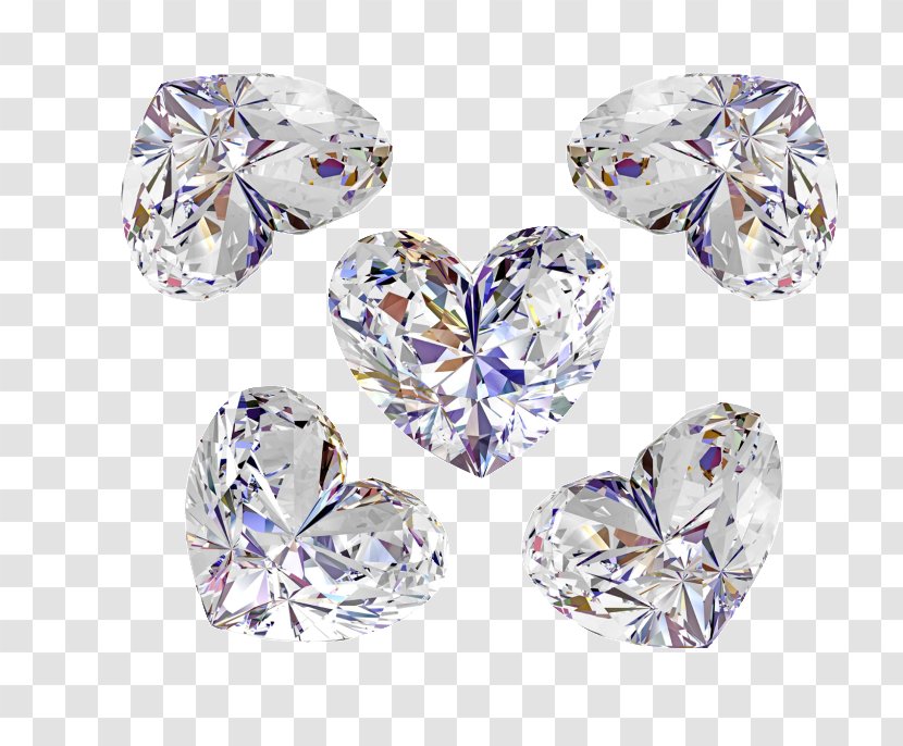 Diamond Heart Stock.xchng Stock Photography - Gemstone - Shiny Heart-shaped Transparent PNG