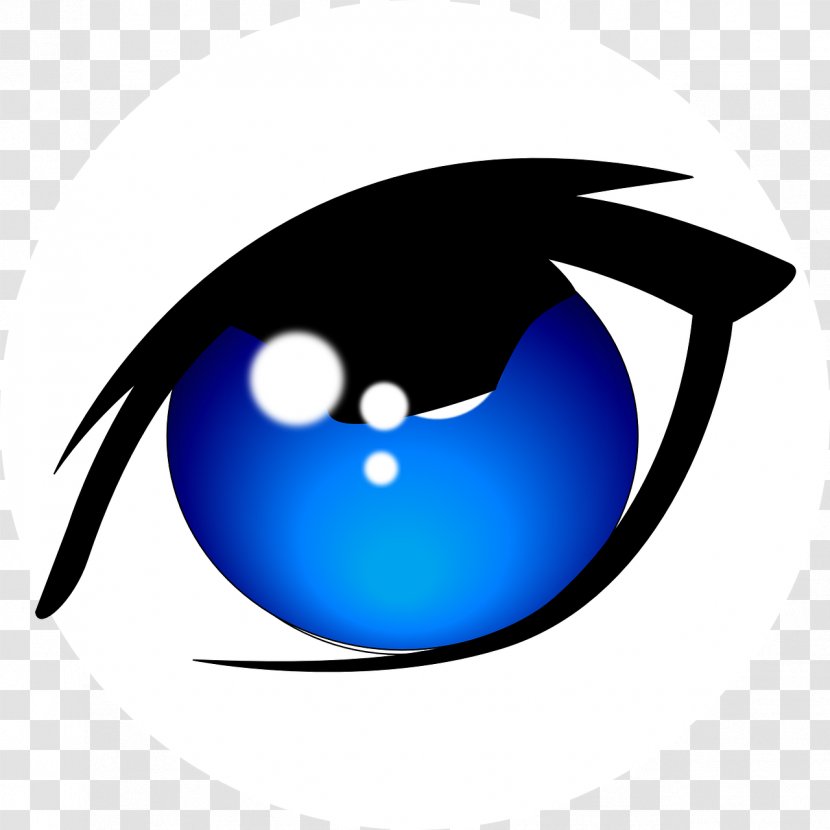 Clip Art Eye Kohl Image Drawing - Blue Transparent PNG