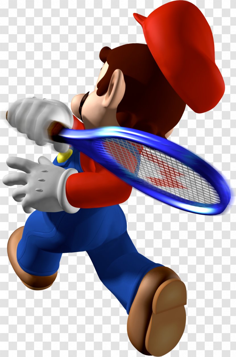 Mario Tennis Action & Toy Figures Transparent PNG