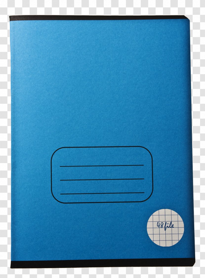 Electric Blue Cobalt - Note Paper Transparent PNG