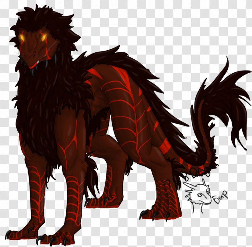Dragon The Elder Scrolls V: Skyrim Cat Tail Demon - Carnivoran Transparent PNG