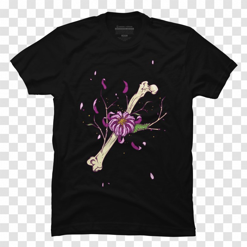 T-shirt Minnie Mouse Hoodie Clothing - Cenk Uygur - Flower Bones Transparent PNG