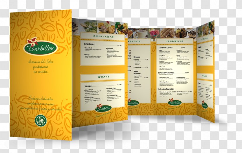 Brand Brochure - Menu Diseño Transparent PNG