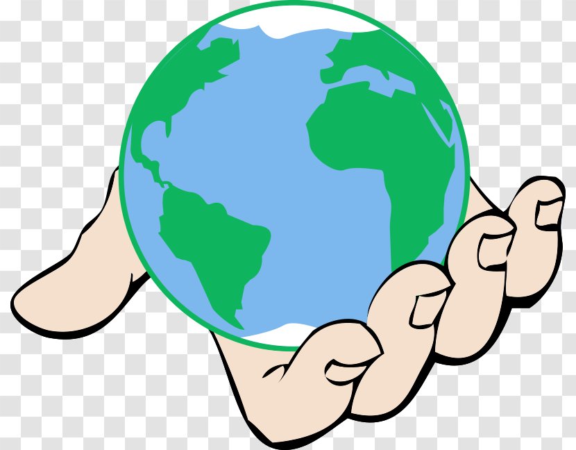 World Globe Clip Art - Hand - Planet Transparent PNG