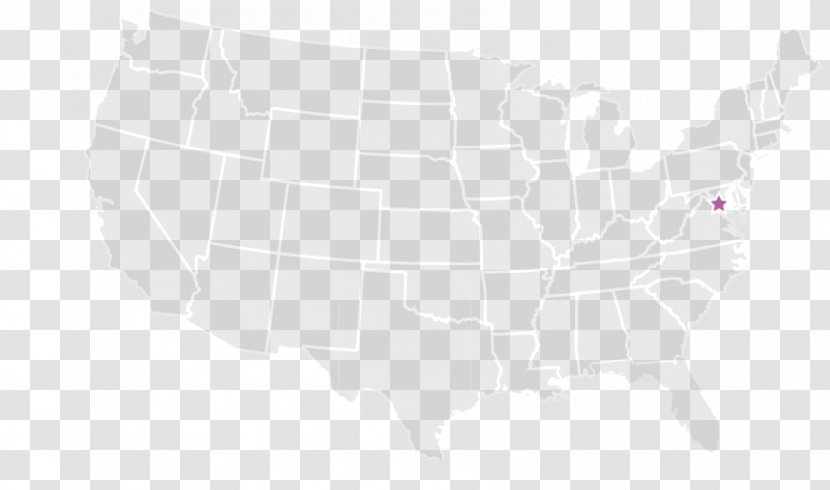 West Coast Of The United States Map Pattern - Butter - Design Transparent PNG