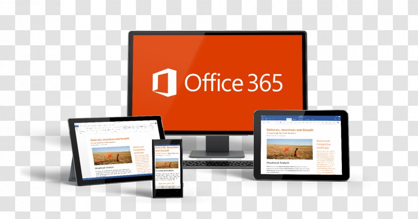 Microsoft Office 365 Computer Software Word - Display Advertising Transparent PNG
