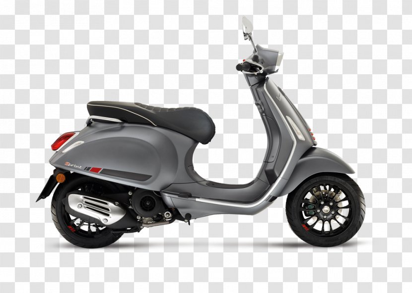 Scooter Piaggio Vespa GTS Sprint - Motorcycle Transparent PNG