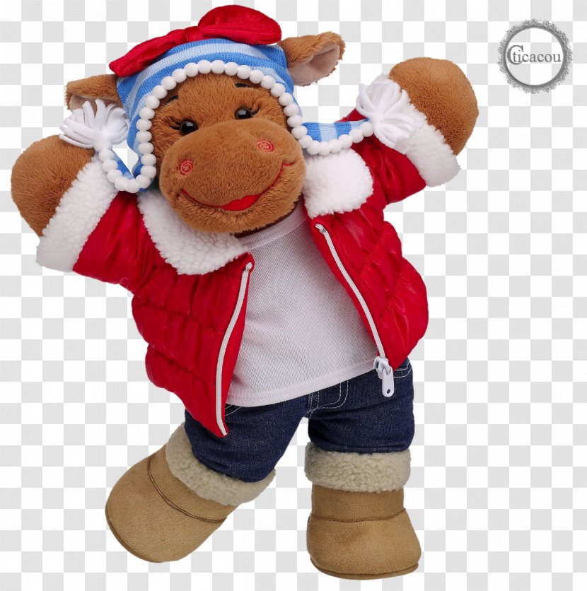 Stuffed Animals & Cuddly Toys Plush Child Santa Claus - Christmas Ornament Transparent PNG