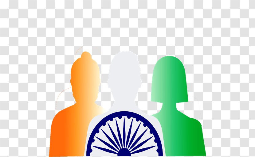 Flag Of India Indian Independence Movement Day - Silhouette Transparent PNG
