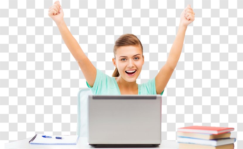 Laptop Student Stock Photography Happiness HP Pavilion - Recruiter - Happy Women Transparent PNG