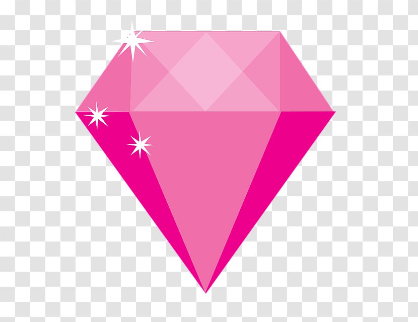 Earring Gemstone Pink Diamond Image Transparent PNG