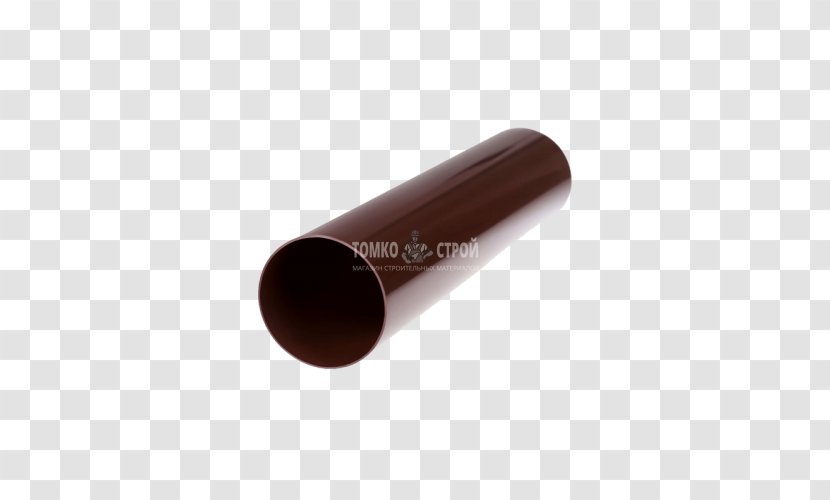 Водосточная система Pipe Polyvinyl Chloride Cylinder 3M - White - CILINDRO Transparent PNG