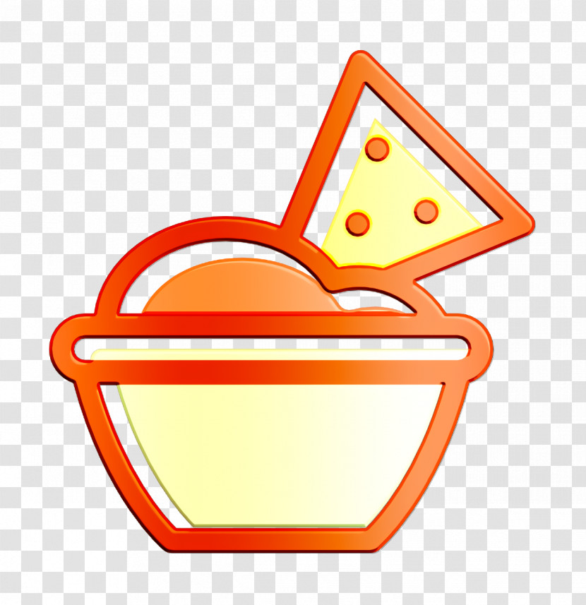 Snack Icon Nachos Icon Linear Color Food Set Icon Transparent PNG