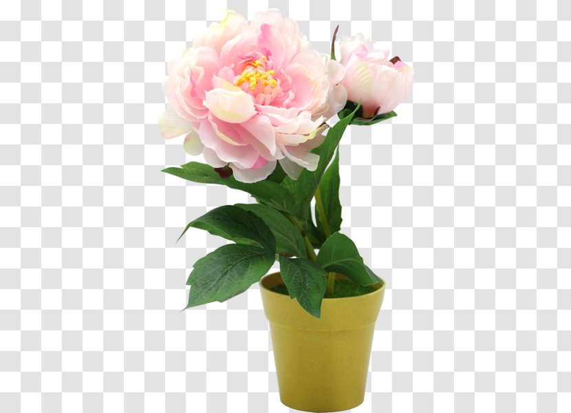 Floral Design Cut Flowers Vase Flower Bouquet - Flowering Plant - Red Peony Transparent PNG