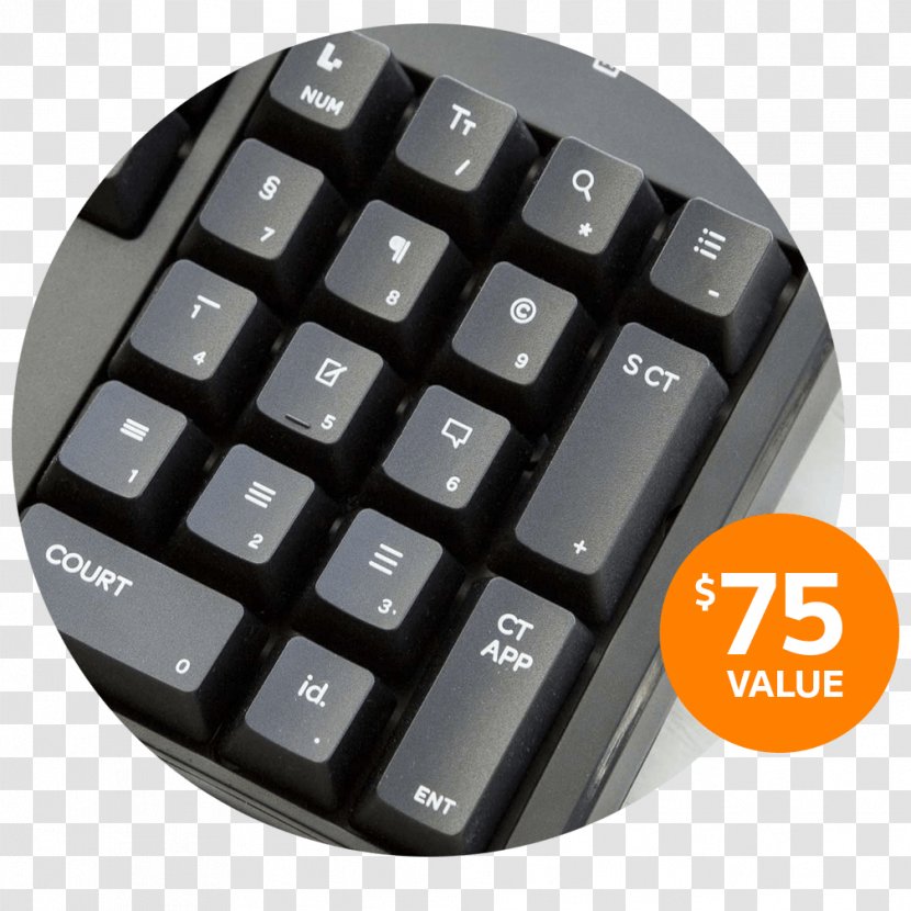 Computer Keyboard Space Bar Numeric Keypads Keycap Cherry - Symbol - Marketing Board Transparent PNG
