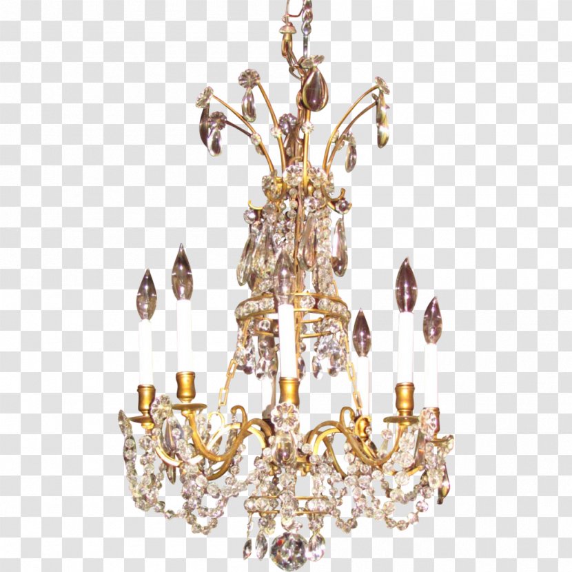 Lighting Chandelier Crystal Antique - Light Transparent PNG