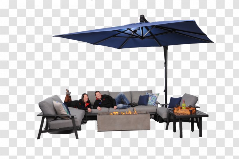 Table Garden Furniture Umbrella Sling - Cushion Transparent PNG